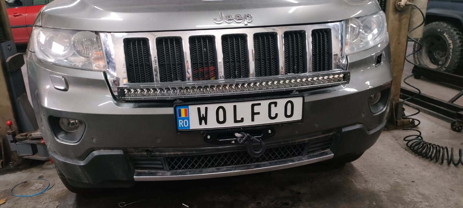 Placa troliu Jeep Grand Cherokee WK (2011-2018) – pentru bara originala