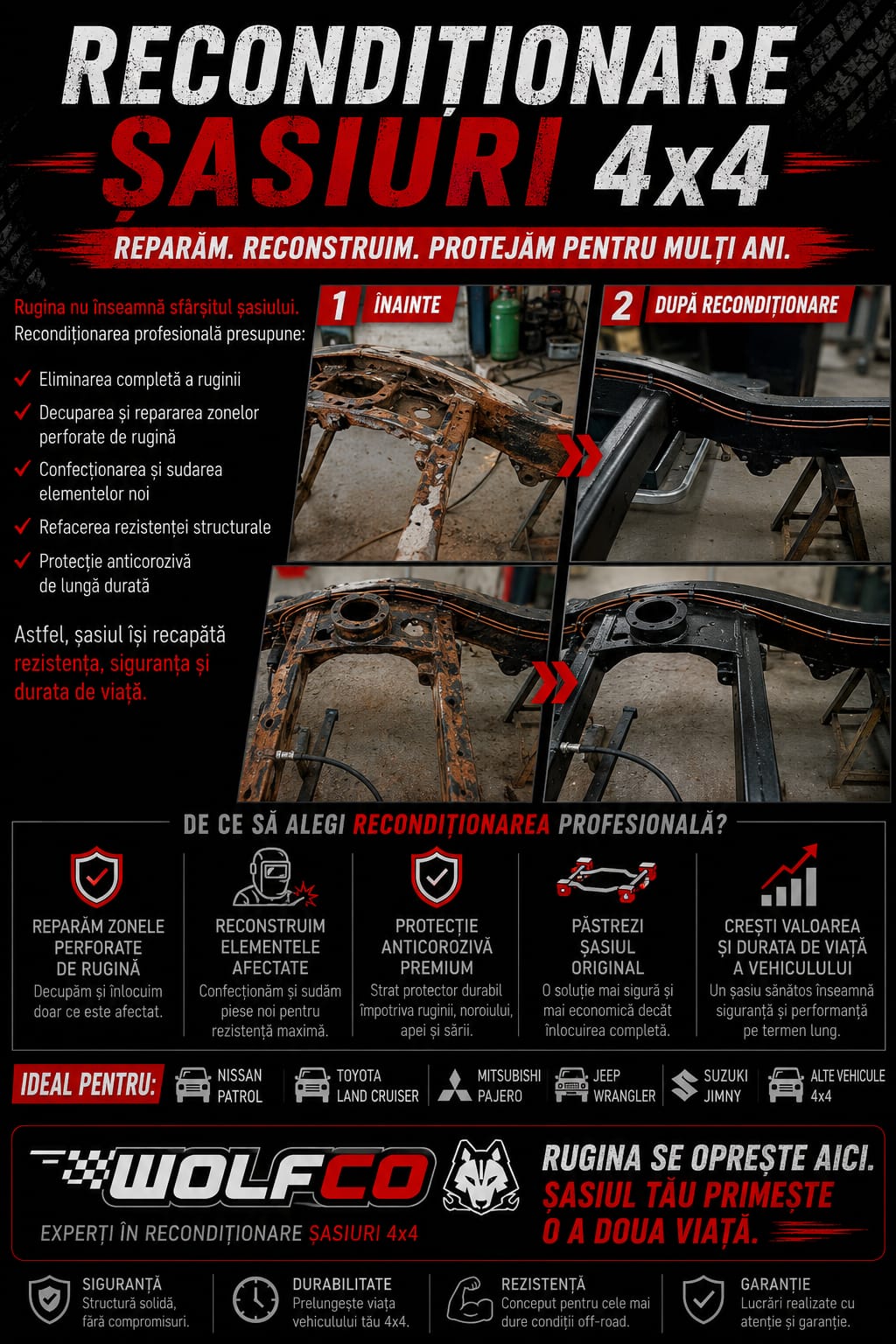 Reconditionare Sasiu